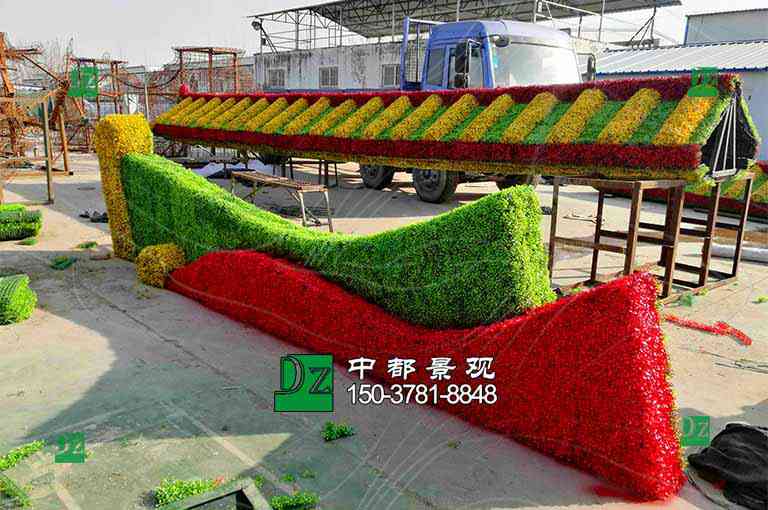 古建筑仿真绿雕生产厂家
